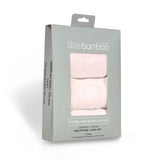 Little Bamboo Towelling Washer 3pk - Dusty Pink - Little Bamboo