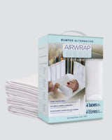 Airwrap Cot Mesh 4 Sides - White