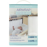 Airwrap Cot Mesh 2 Sides - White