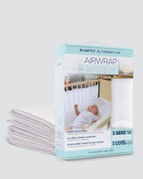 Airwrap Cot Mesh 2 Sides - White