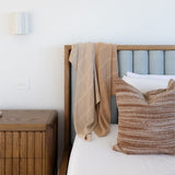 Little Bamboo Cellular Blanket 2pk - Iced Coffee - Little Bamboo