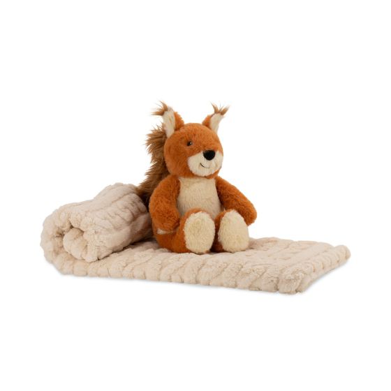 Plush Toy & Blanket - Bushland Squirrel - Little Linen