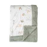 Little Linen Baby Snuggle Blanket - Farmyard Lamb - Little Linen