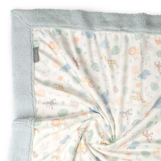 Little Linen Baby Snuggle Blanket - Savanna Giraffe - Little Linen