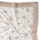 Little Linen Baby Snuggle Blanket - Bushland Bear - Little Linen