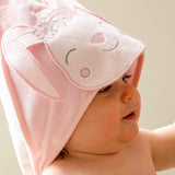 The Little Linen Company Hooded Towel & Washers - Ballerina Bunny - Little Linen