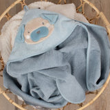 Little Linen Character Hooded Towel - Barklife Dog - Little Linen