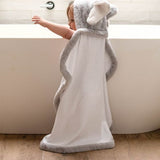 Little Linen Plush Hooded Towel - Harvest Bunny - Little Linen