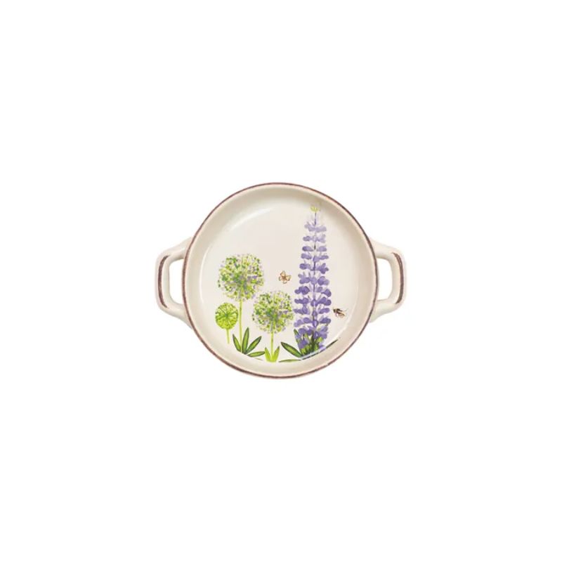 Round Dish - Cottage Garden (128mm)
