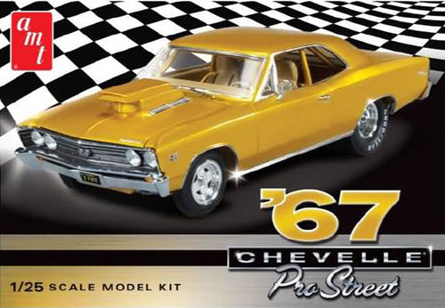 Plastic Kitset - 1/25 '67 Chevy Chevelle Pro