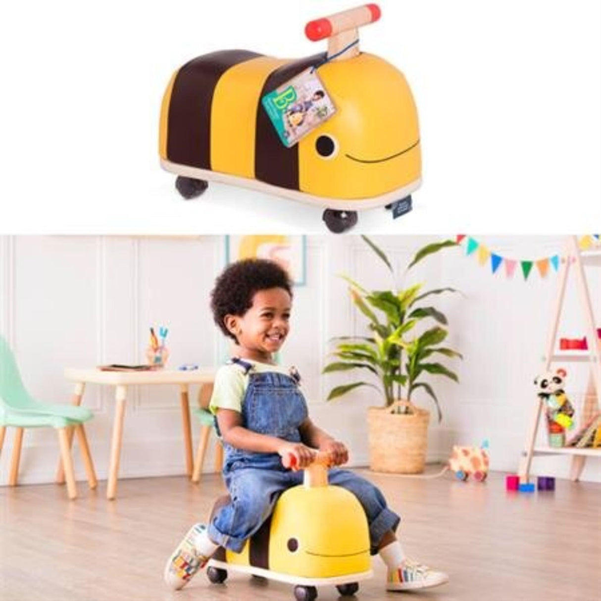 Wooden Bee Ride On - B. Boom Buggy