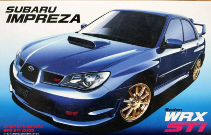 Plastic Kitset - Fujimi 1/24 Impreza WRX STi (GH-GDB)