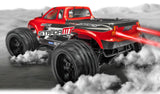 Maverick 1/10 BL Strada MT Monster Truck with brushless motor, waterproof ESC, and 4WD for off-road excitement.