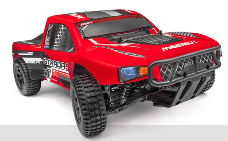 Radio Control Car - Maverick 1/10 BL Strada SC Truck w/b&ch
