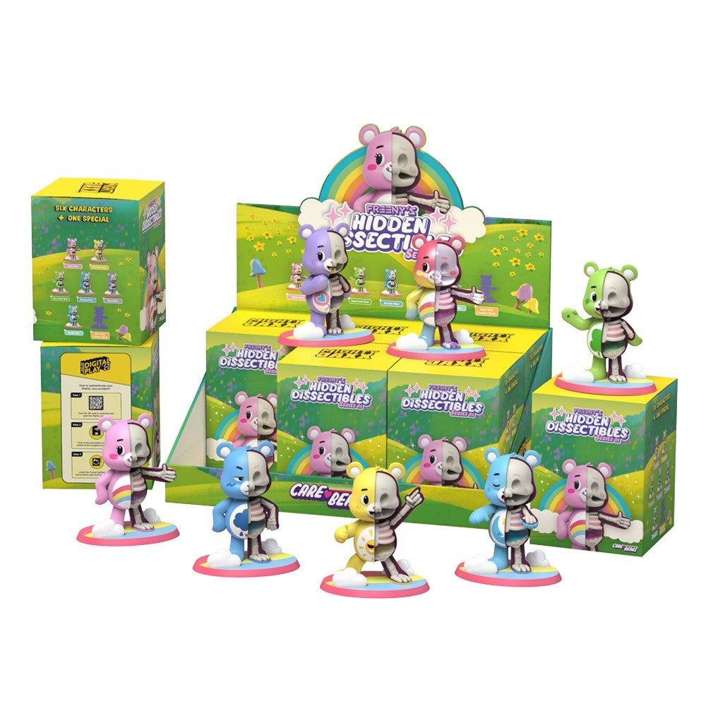 Mighty Jaxx: Freeny's Hidden Dissectibles  - Carebears Display