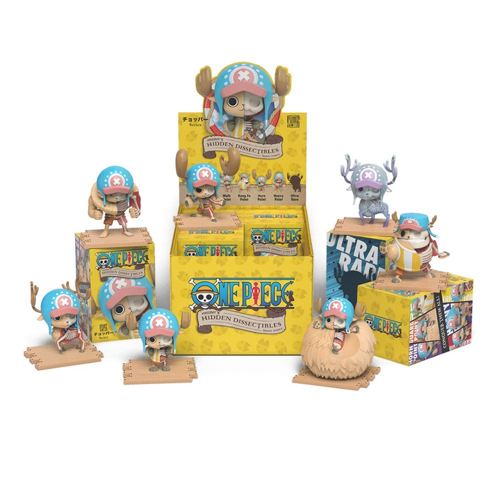 Mighty Jaxx: Freeny's Hidden Dissectibles  - One Piece (Series 3) Display