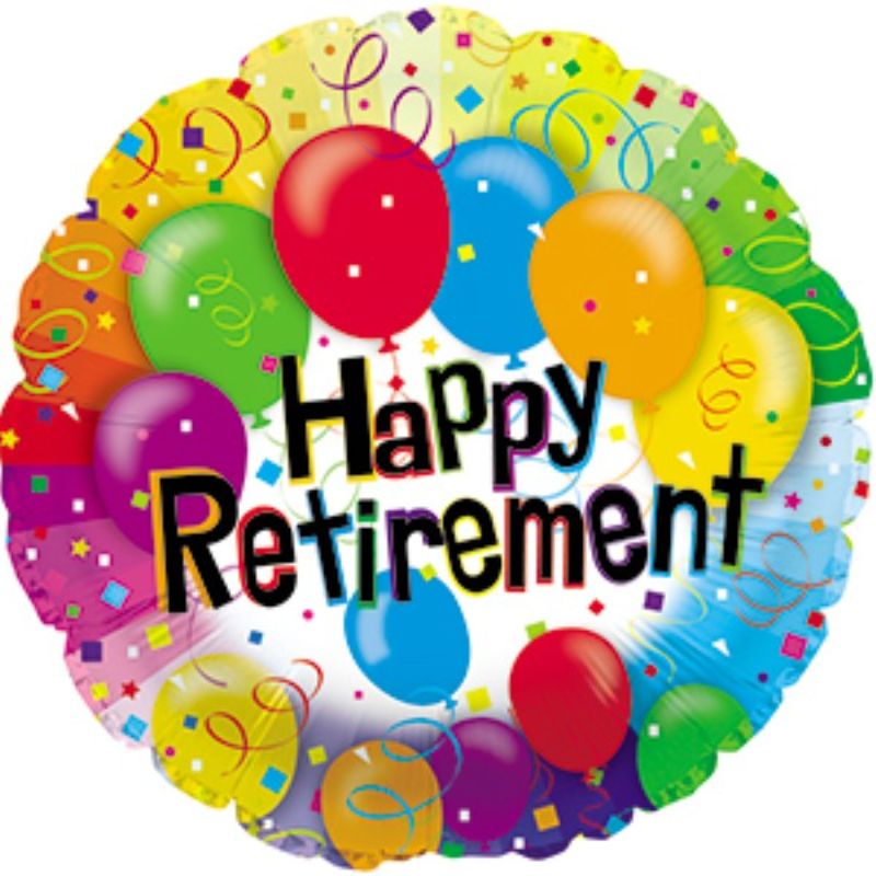 Balloon - 17in Happy Retirement Balloons