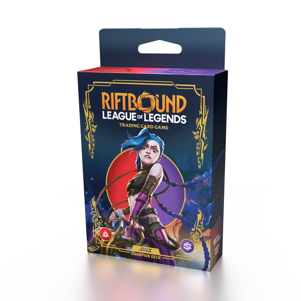 Riftbound - League of Legends TCG - Champion Deck Display - Origins - Jinx