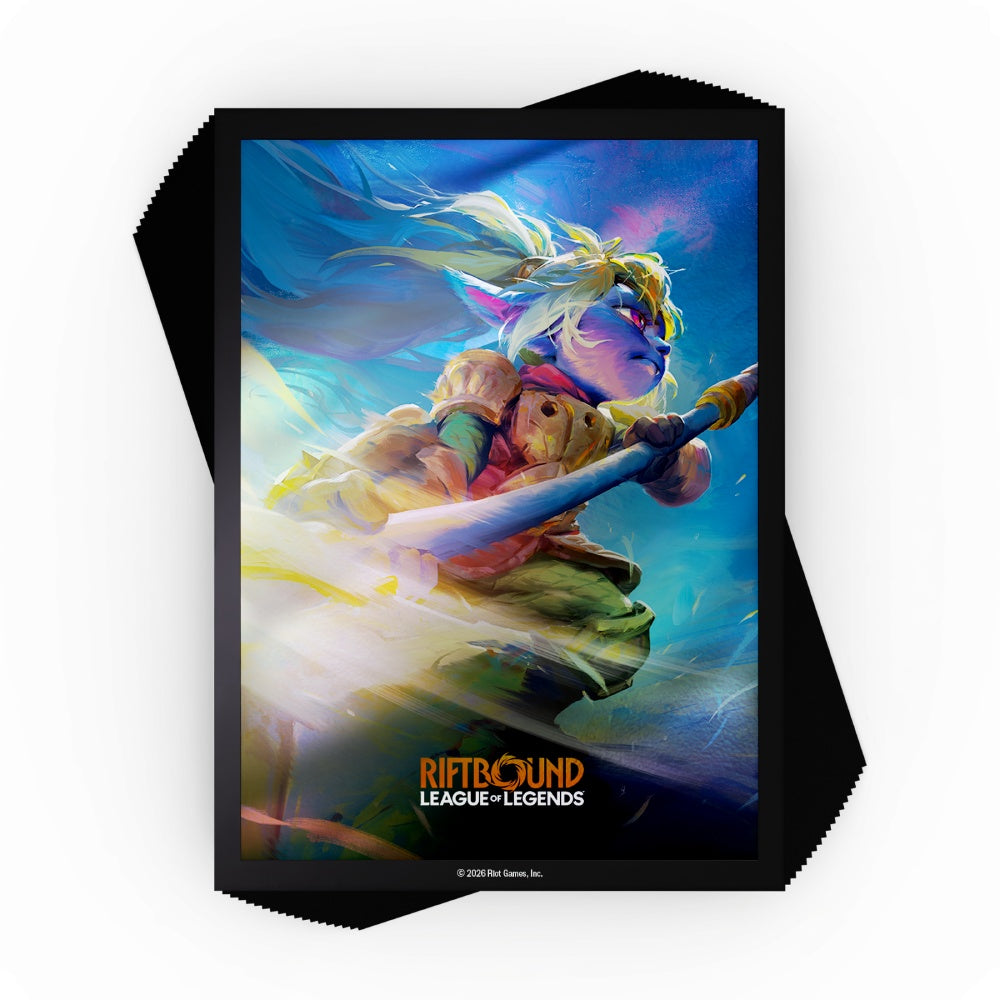 Riftbound - LoL TCG - Sleeves - Unleashed - Poppy, Keeper of the Hammer