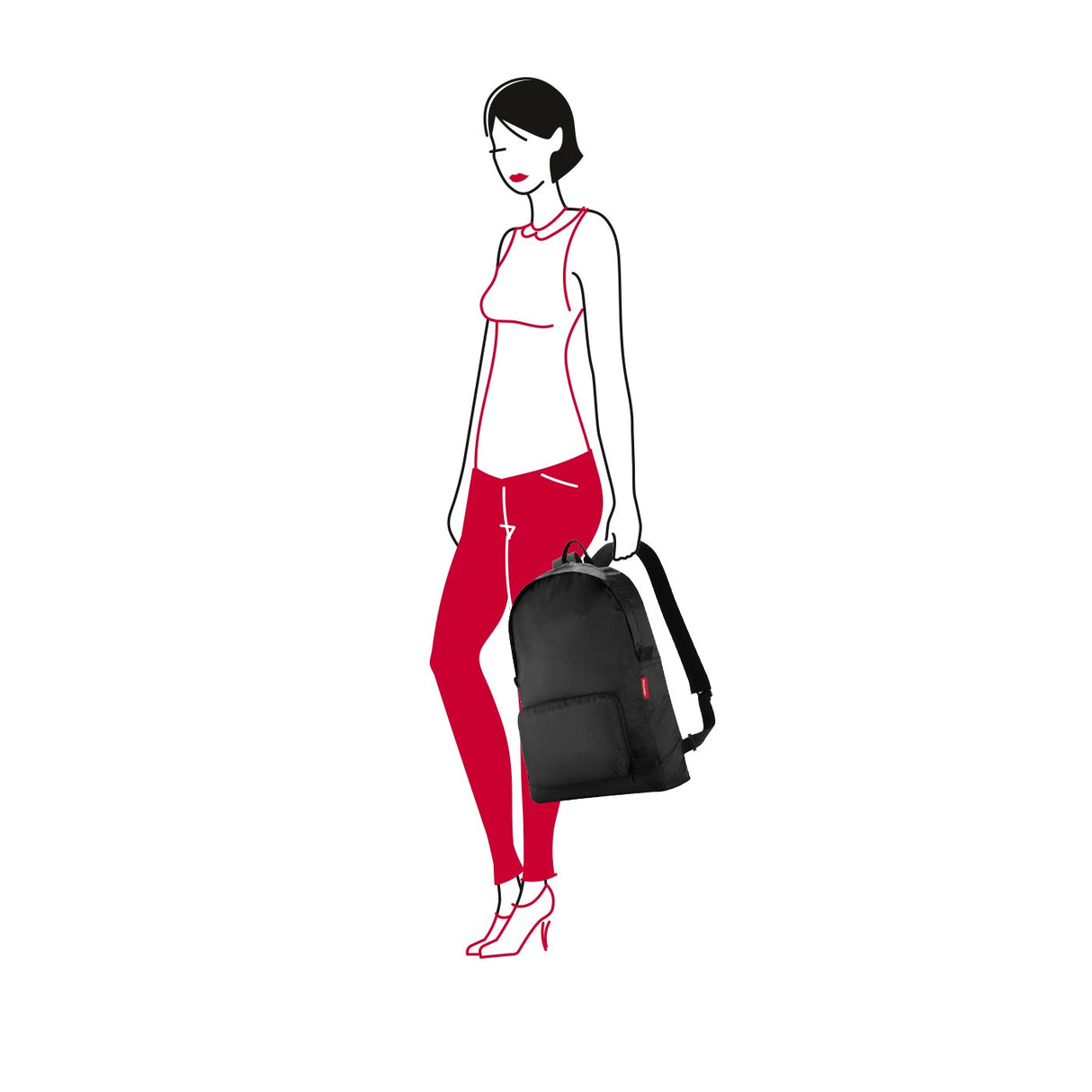 Reisenthel Mini Maxi Rucksack Black
