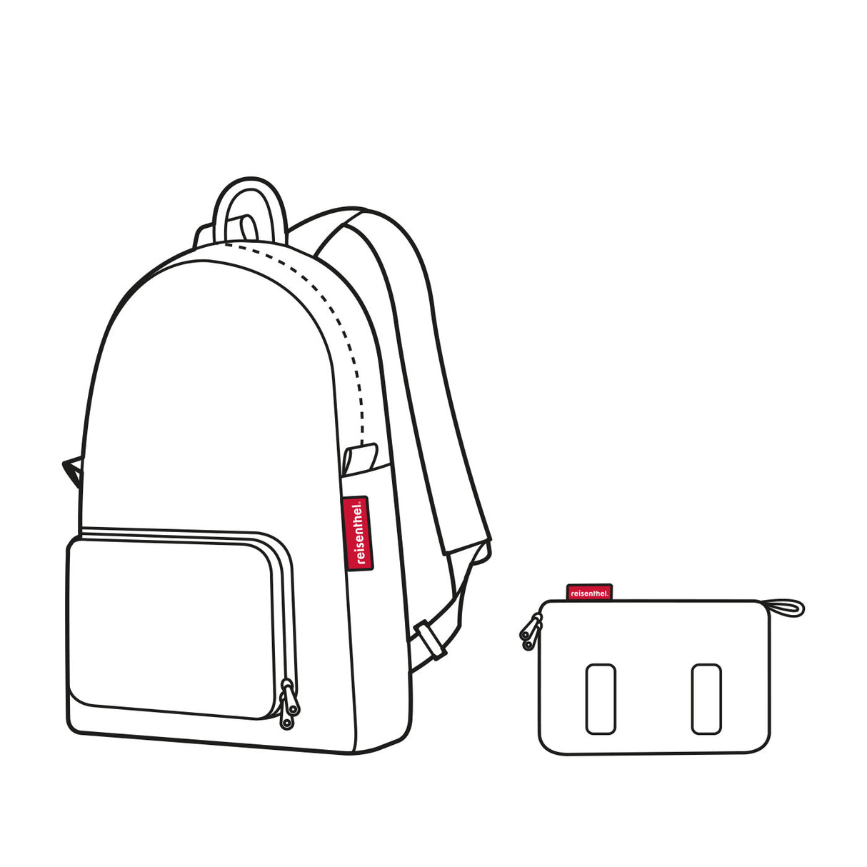 Reisenthel Mini Maxi Rucksack Black
