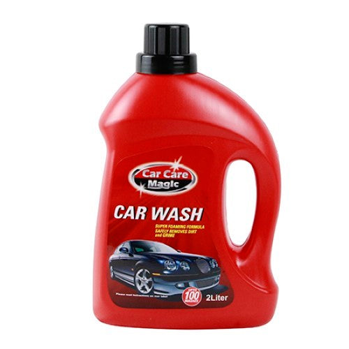 Pack of 6 eco-friendly 2L car wash bottles for a streak-free shine and professional-grade cleaning results.