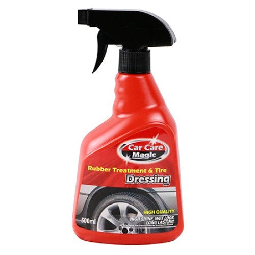 500ML Ultra Shine Tyre Dressing pack of 12, enhances tyre appearance with a long-lasting glossy finish and UV protection.