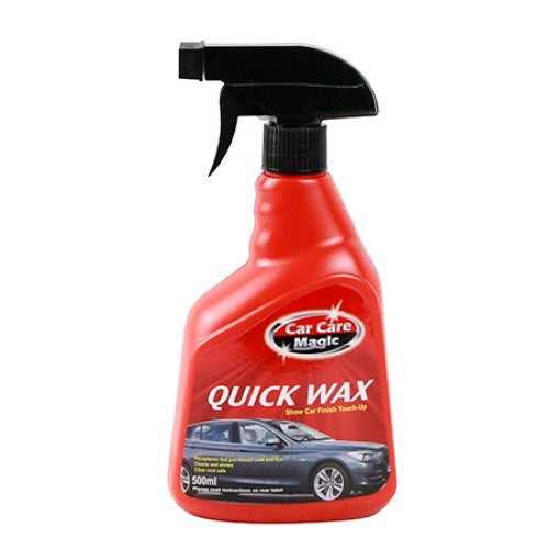 12 bottles of 500ML quick wax for effortless spray-on, wipe-off shine and protection for your vehicle's finish.