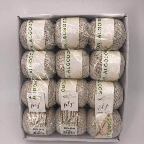 Versatile 50-meter cotton rope for crafting and DIY projects, made from 100% natural and eco-friendly materials.
