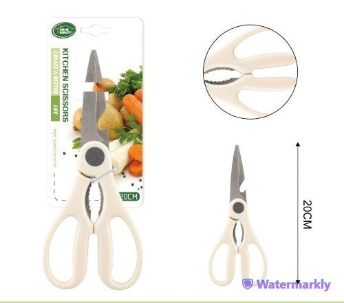 Kitchen Scissors (19.7*8.5*1.5cm,80g) - Pack of 12