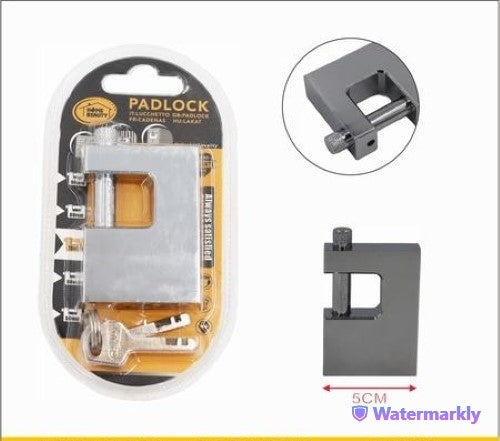 Durable 70MM padlock pack of 6, ideal for securing lockers, toolboxes, and luggage indoors or outdoors.