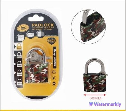 Pack of 12 robust 50MM padlocks, made from hardened steel for superior security against cutting and tampering.