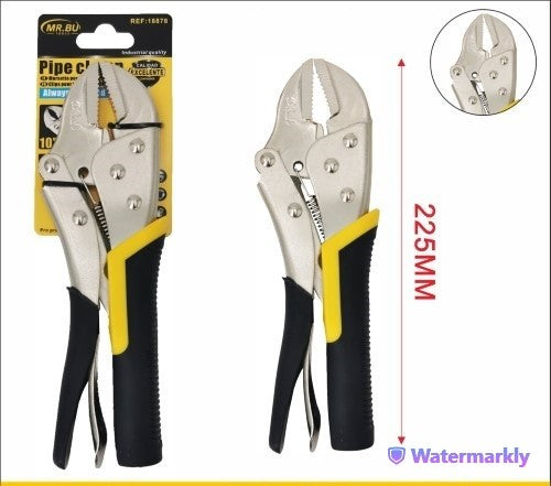 Set of 6 premium 10-inch pliers, featuring ergonomic design and strong grip for versatile DIY and professional tasks.
