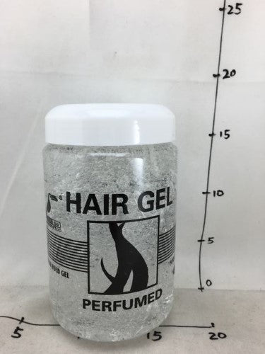 Hair Gel Perfumed(Clear, 1000g,long) - Pack of 12