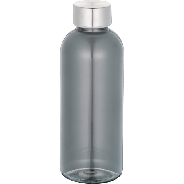 Elixir Sports Bottle in sleek black, 590ml capacity, BPA-free, with a secure twist-on aluminum lid for active lifestyles.