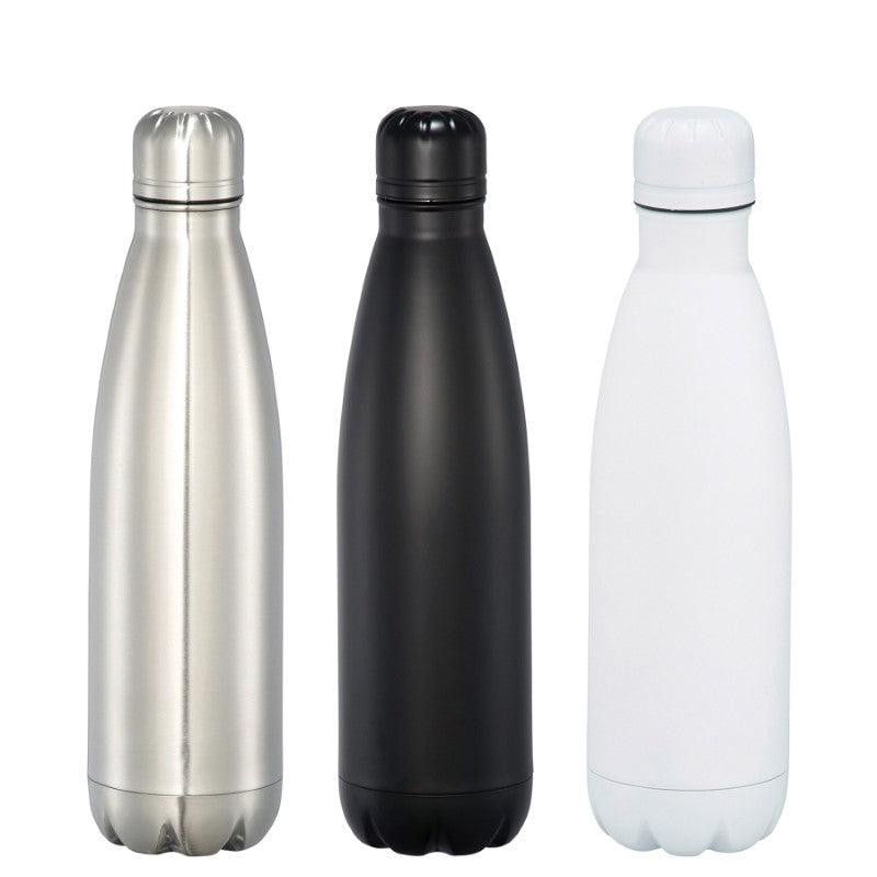 Copper Vacuum Insulated Bottle - Black