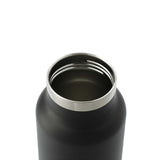 Thor Copper Vacuum Bottle with Straw - Black