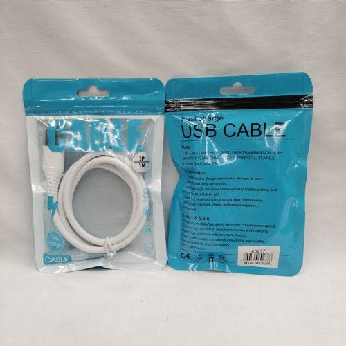 Six 1M iPhone Lightning cables offering rapid charging and high-speed data transfer for all compatible Apple devices.