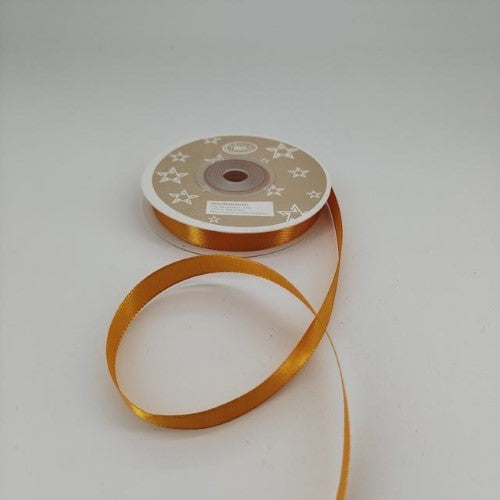 Satin Ribbon 1cm ( 22m  - Gold NO24 ) - Pack of 6