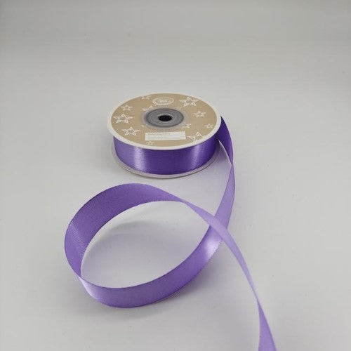Satin Ribbon 2cm ( 22m - Lavender) - Pack of 6
