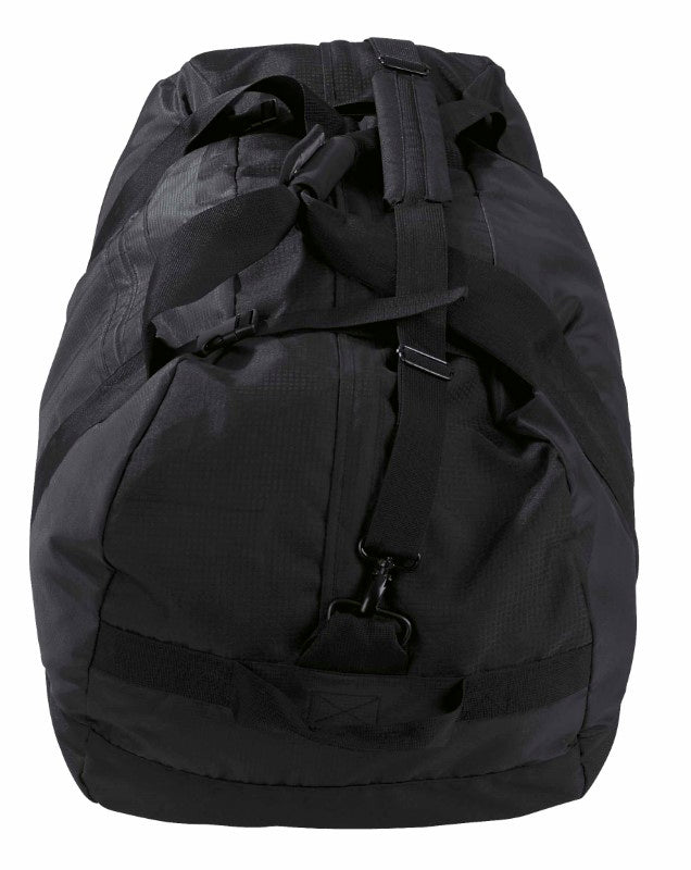 Durable Kodiak Sports Bag featuring a spacious zippered compartment, weather-resistant materials, and adjustable straps for easy carrying.