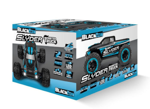 Radio Control - 1/ 16 Slyder 4WD MT Blue w/ b&ch
