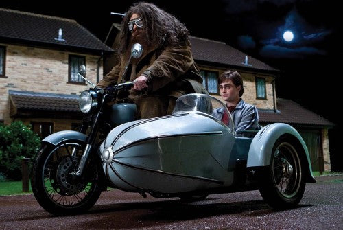 Diecast Car - Harry Potter Hagrid motorbike