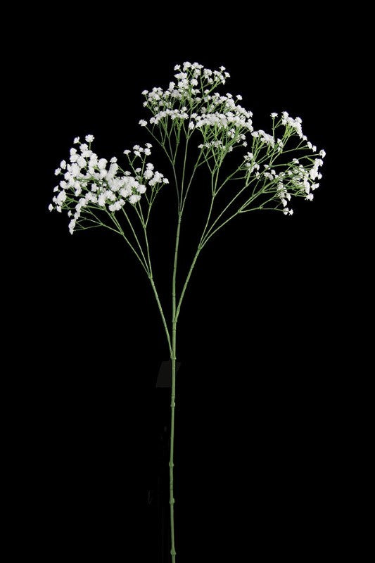 Set of 12 artificial gypsophila fillers, 100cm tall, ideal for weddings and floral arrangements, adding a whimsical touch.