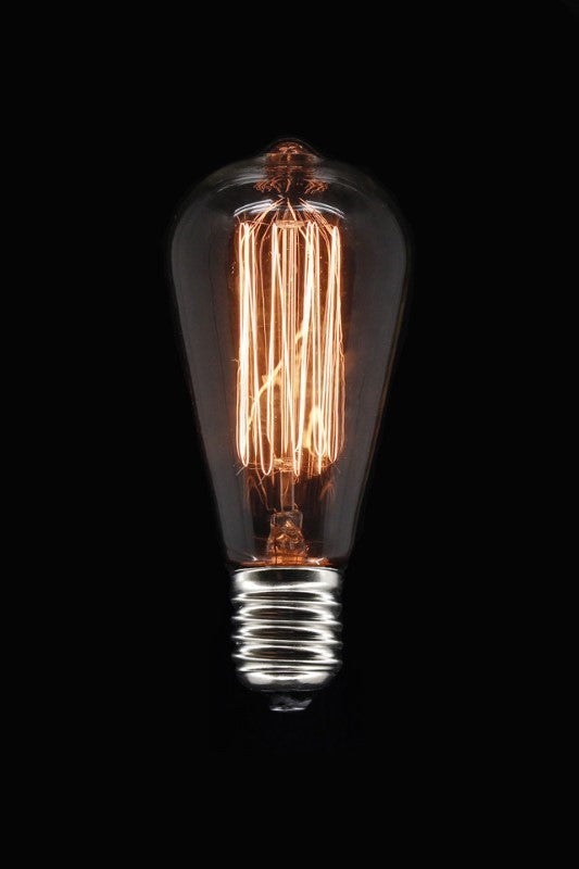 ST64 25w E27 Tungsten Bulb (Squirrel Cage)