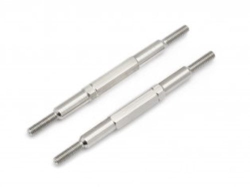 High-performance Qntm HD steering turnbuckles for enhanced responsiveness and stability in RC vehicles.