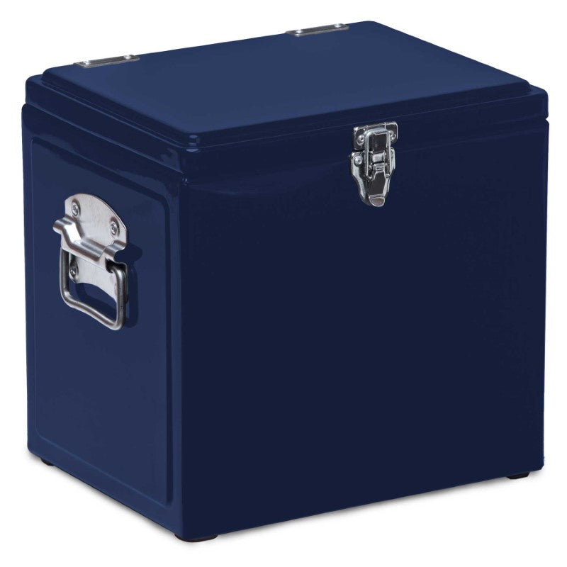 Vintage Cooler Box - Dark Blue