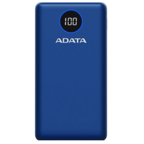 ADATA P20000QCD 20000mAh Quick Charge Powerbank - Blue