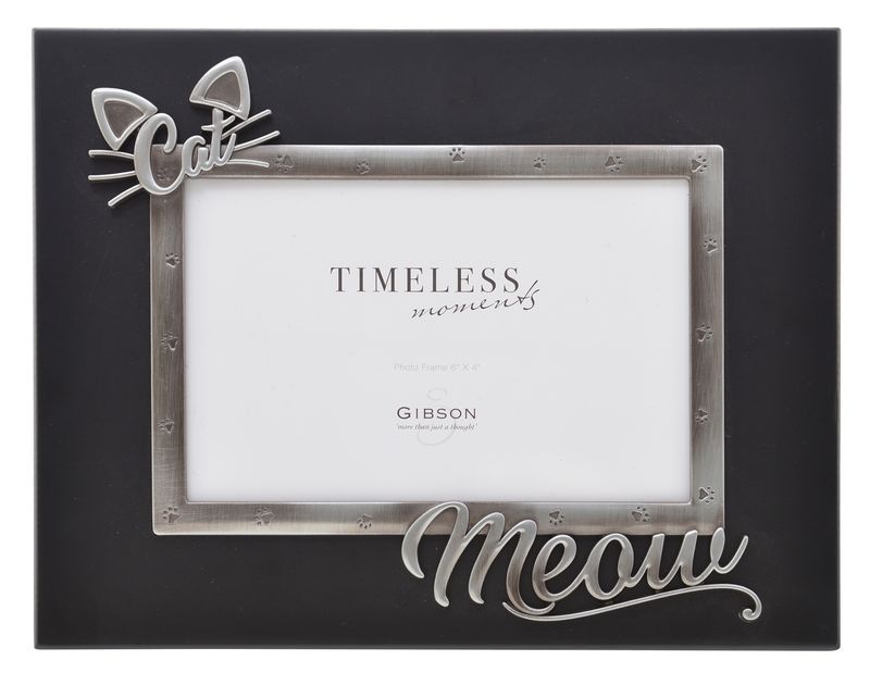Two 6x4 Dog Woof Photo Frames featuring playful "Woof" design, perfect for showcasing your dog photos.