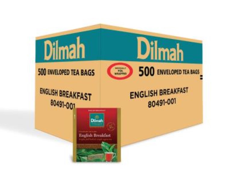 Tea Bag English Breakfast Foil Envelope - Dilmah - 500PC